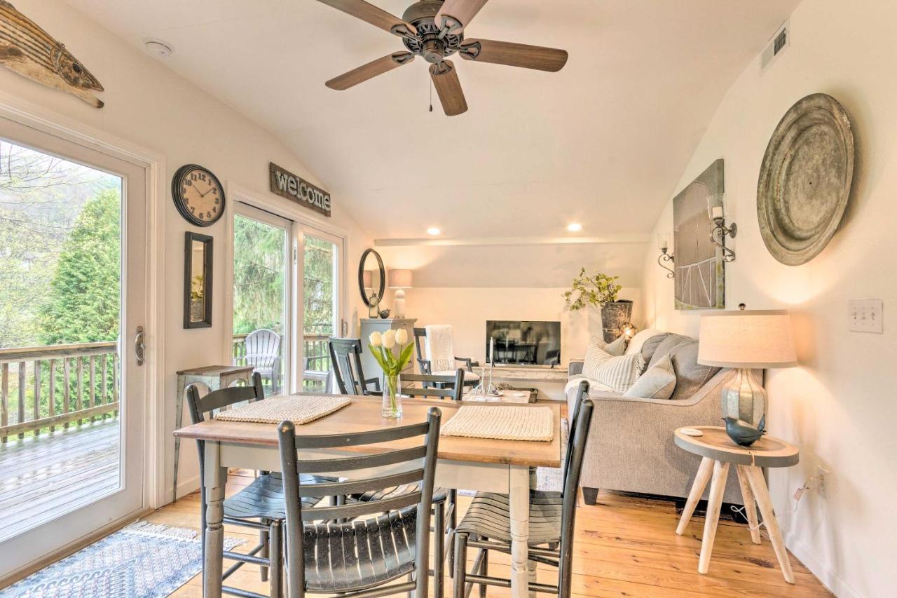 Modern Farmhouse Duplex By Stream, 4 Mi To Boone! Блоуинг-Рок Экстерьер фото